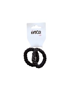 Goma pelo eslabón negro Inca 11105, pack 2 gomas
