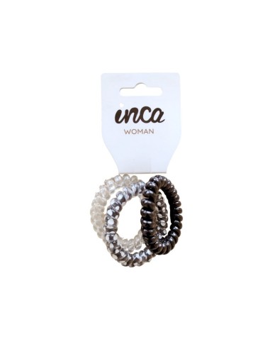 Goma pelo cable de teléfono Inca 30052, pack 3 unidades