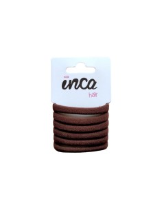 Goma pelo marrón chocolate Inca 50117, pack 6 unidades