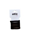 Goma pelo negra 5 cm Inca 50121, pack 6 unidades