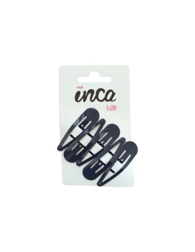 Pinza pelo azul marino 5 cm Inca 50610, pack 5 unidades