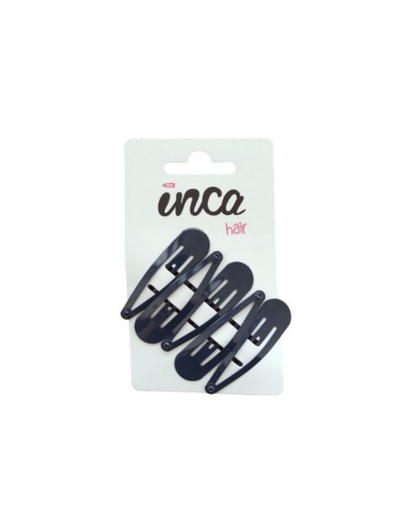 Pinza pelo azul marino 5 cm Inca 50610, pack 5 unidades