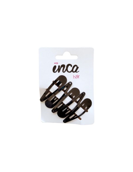 Pinza pelo negra 5 cm Inca 50621, pack 5 unidades