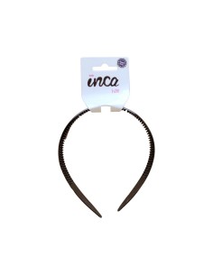 Diadema pelo lisa de concha francesa Inca 80001
