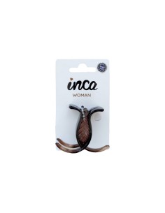 Pinza pelo estrecha marrón de concha francesa Inca 80024