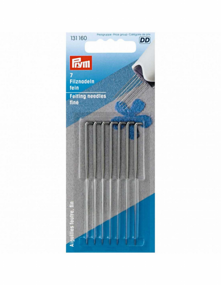 Agujas finas afieltrar Prym 131160, blíster