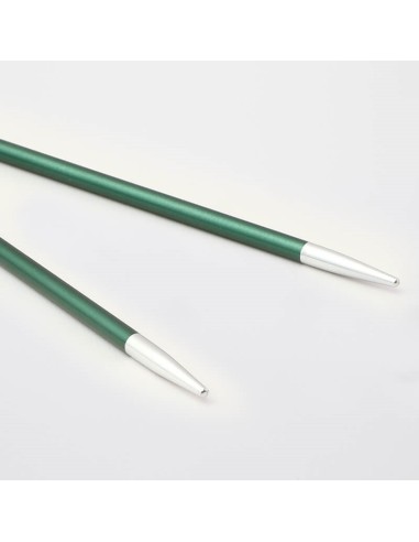 Aguja intercambiable KnitPro Zing 10 cm, par