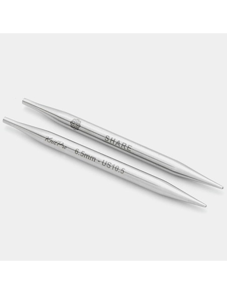 Aguja intercambiable Knitpro Mindful 10 cm, par