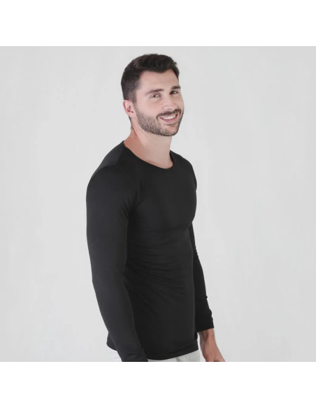Camiseta hombre térmica manga larga MVA 8100, unidad