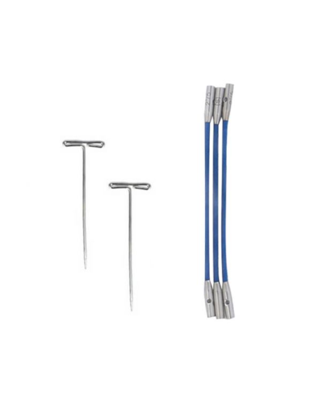 Cable X-Flex Twist Blue ChiaoGoo 5 cm 7602-S, unidad