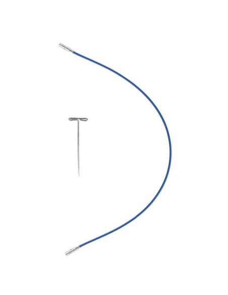 Cable X-Flex Twist Blue ChiaoGoo 20 cm 7608-S, unidad