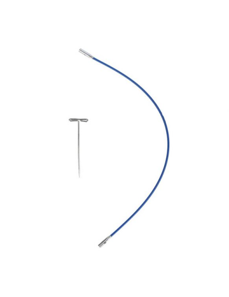 Cable X-Flex Twist Blue ChiaoGoo 15 cm 7606-S, unidad