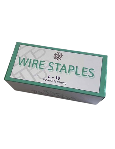 Grapas textiles I L-19 1/2", 5.000 u.