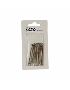 Horquilla curvas peq. dorada 5 cm Inca 11050, pack 20 unidades