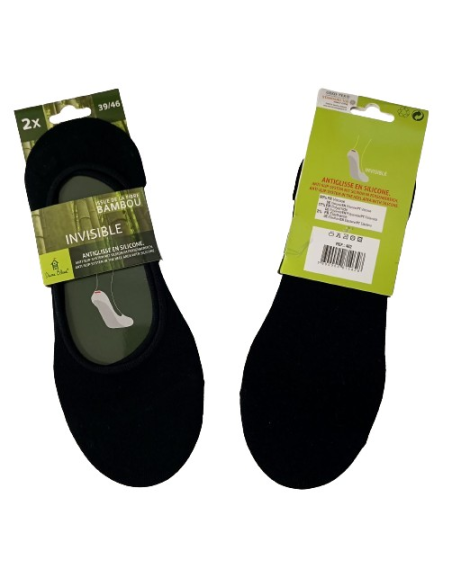 Pinki invisible hombre 462 Dune Bleue, pack 2 pares