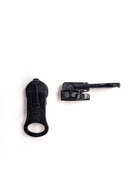 Cursor invertido cremallera malla 6 mm, 10 u