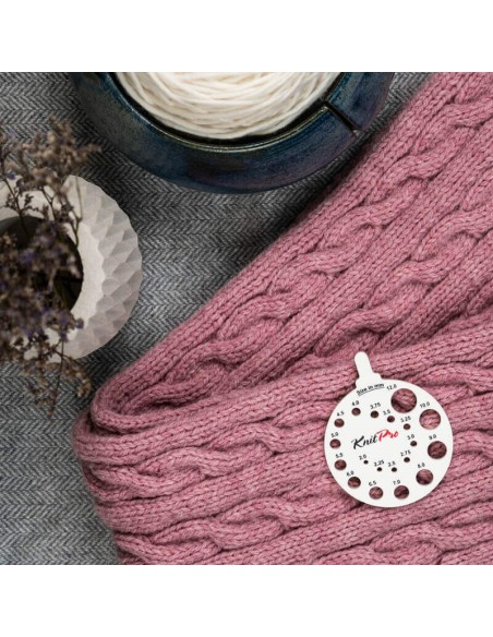 Medidor de agujas Ivy Knitpro 10991