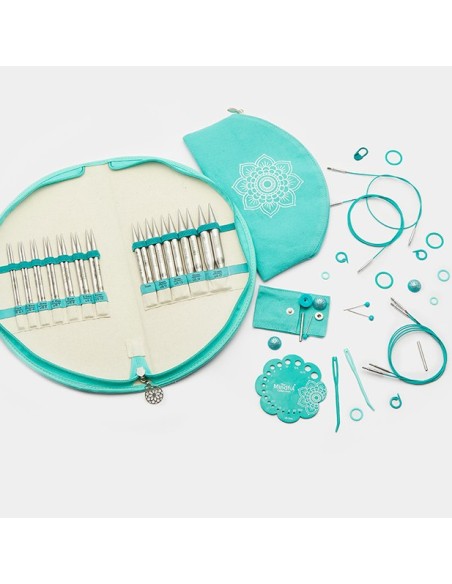 Set agujas interc. 3-12 mm 13 cm KnitPro Mindful Gratitude 36301
