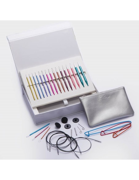 Set agujas interc. 3,5-8 mm KnitPro Zing Melodies of Life 47412