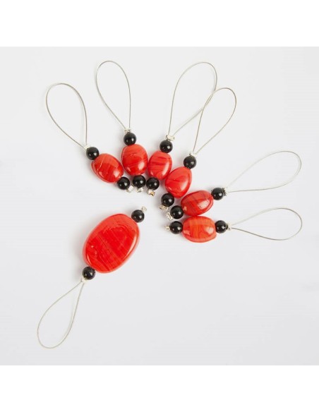 Marcapuntos Zooni Tangerine Knitpro 10934