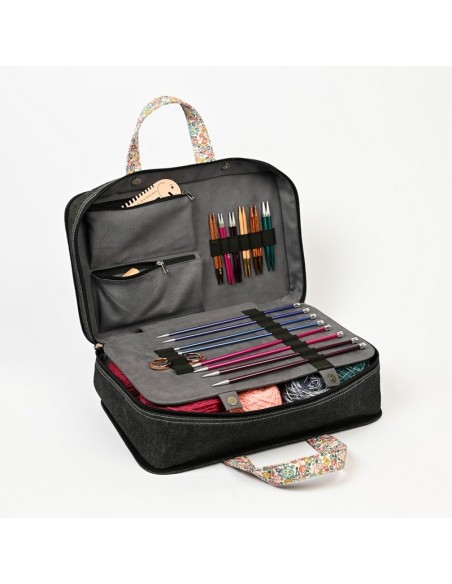 Bolso labores Knitpro Doctor Bloom 12830