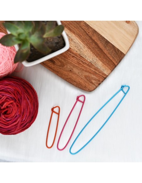Imperdible guardapuntos KnitPro 45502, blíster de 3 surt.