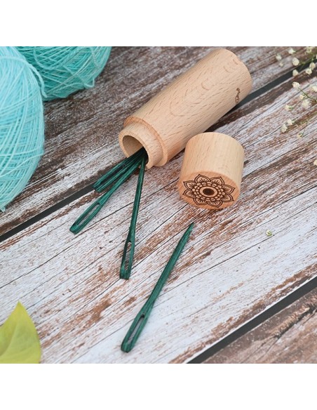 Aguja para zurcir verdes Knitpro Mindful 36635