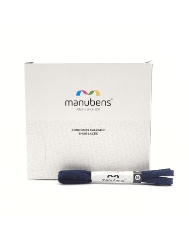 Cordón calzado plano classic Manubens 380, 12 pares