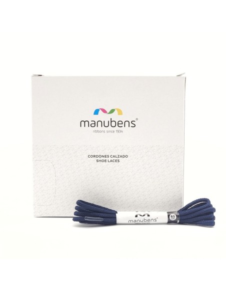 Cordón calzado redondo Manubens 385, 12 pares