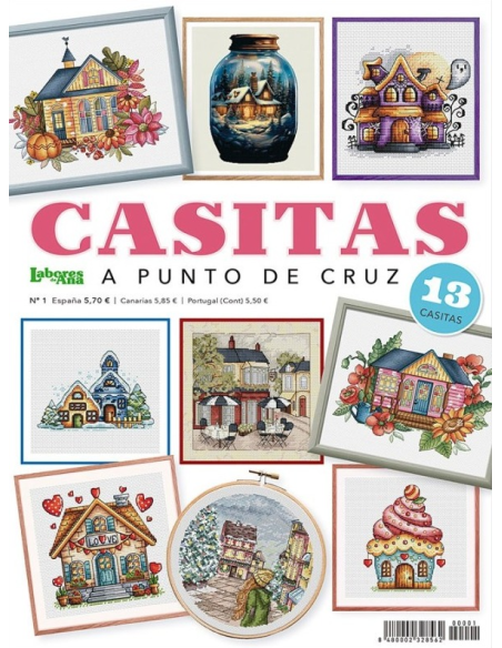 Revista Casitas a punto de cruz Nº 1