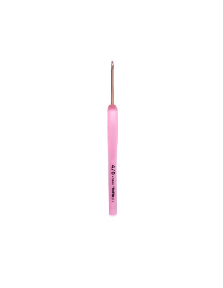Ganchillo Tulip etimo rosa softgrip, unidad