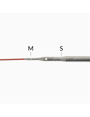 Adaptador cables L a S ChiaoGoo 2501-A, 2 unidades