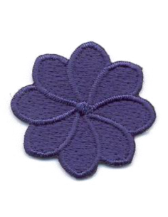 Aplicación 9205 flor (3,00 x 3,00 cm), 6 u 2
