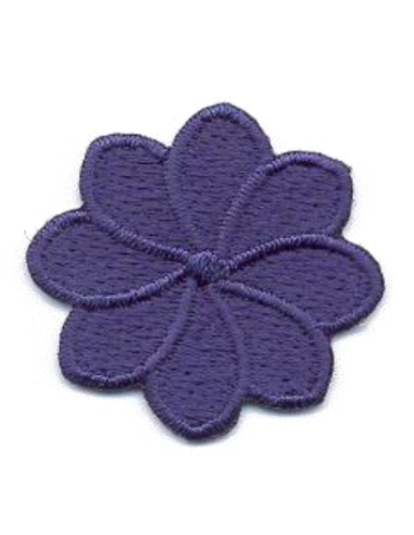 Aplicación 9205 flor (3,00 x 3,00 cm), 6 u