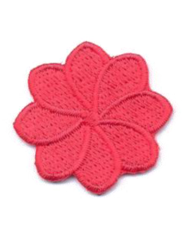 Aplicación 9205 flor (3,00 x 3,00 cm), 6 u