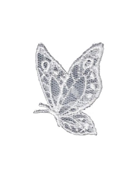 Aplicación 5767 mariposa (3,50 x 5,00 cm), 4 u