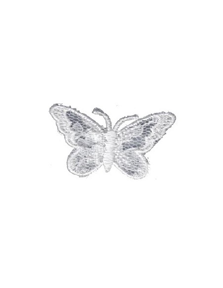 Aplicación 5768 mariposa (3,80 x 2,50 cm), 6 u