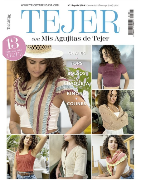Revista Tejer con Mis agujitas de tejer Nº 1