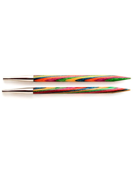 Aguja intercambiable Knitpro Symfonie 13 cm, par