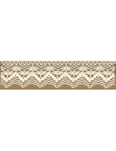 Puntilla bolillo mercerizado 9213 ( 4 cm), m