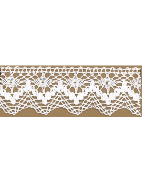 Puntilla bolillo mercerizado 9216 (4,5 cm), m