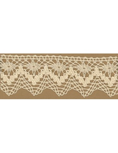 Puntilla bolillo mercerizado 9216 (4,5 cm), m