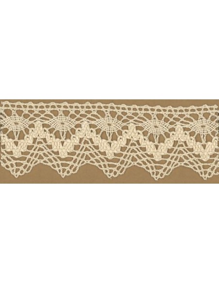 Puntilla bolillo mercerizado 9216 (4,5 cm), m