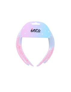 Diadema pelo corazones Inca 43539, pack 2 unidades