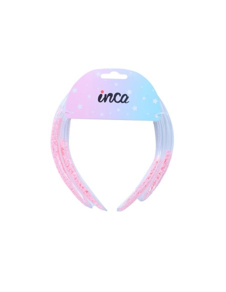 Diadema pelo corazones Inca 43539, pack 2 unidades