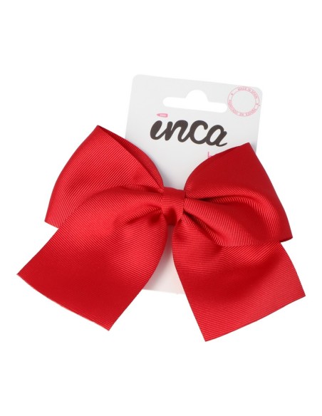 Lazo rojo con pinza cocodrilo Inca 25515