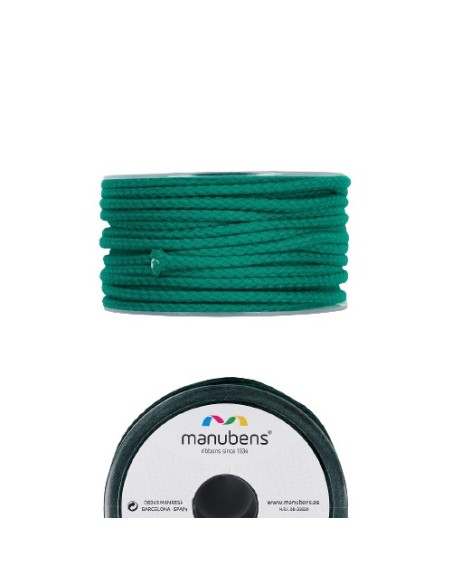 Cordón algodón Manubens 220 5 mm, 25 m