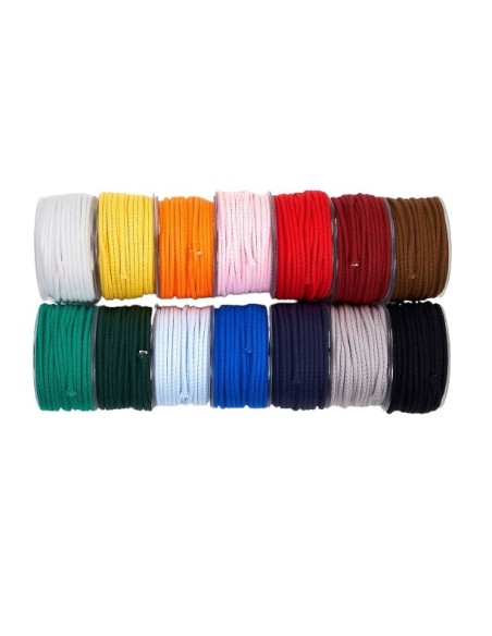 Cordón algodón Manubens 220 5 mm, 25 m