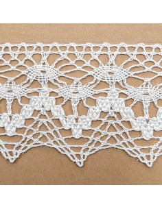 Puntilla bolillo mercerizado 9213 ( 4 cm), m