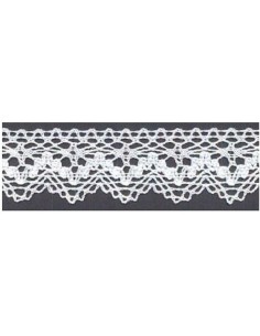 Puntilla bolillo mercerizado 9211 (2,50 cm), m